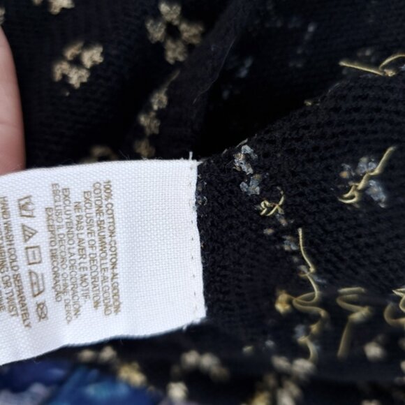 Free People New Romantics Black Beaded Shift Dress - Picture 10 of 10